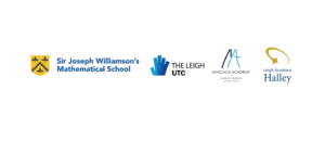 SJWMS, The Leigh UTC, Leigh Academy Mascalls and Leigh Academy Halley logos